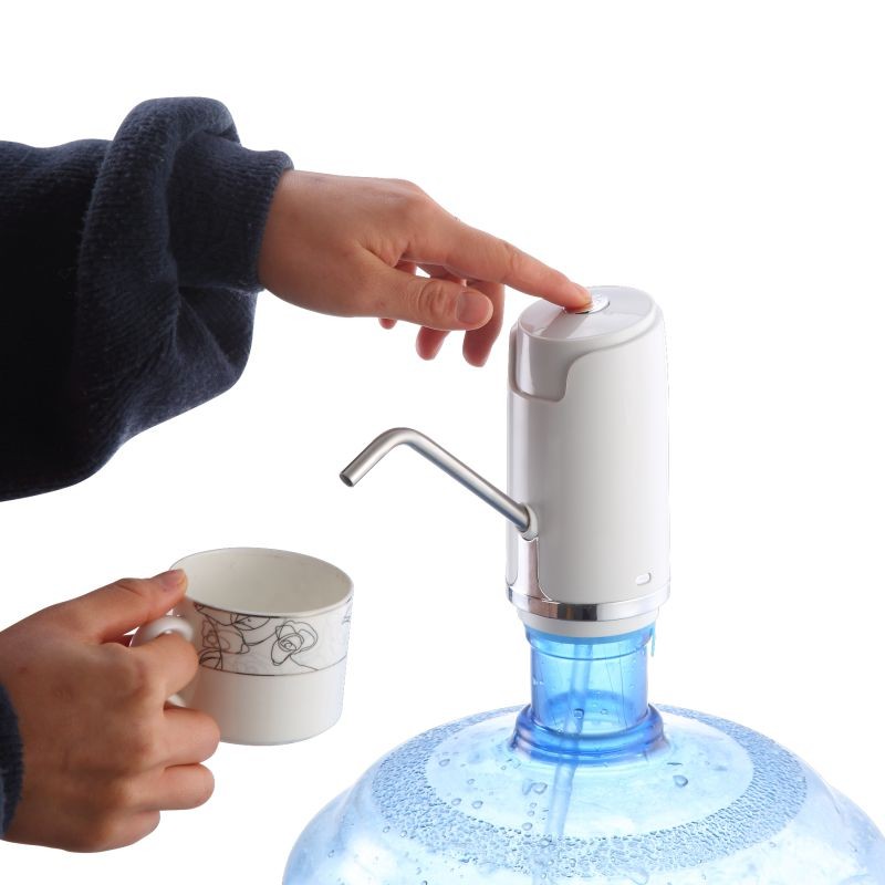 Pompa electrica pentru bidon apa, acumulator, incarcare USB, tub 60 cm, ProCart® - imagine 7